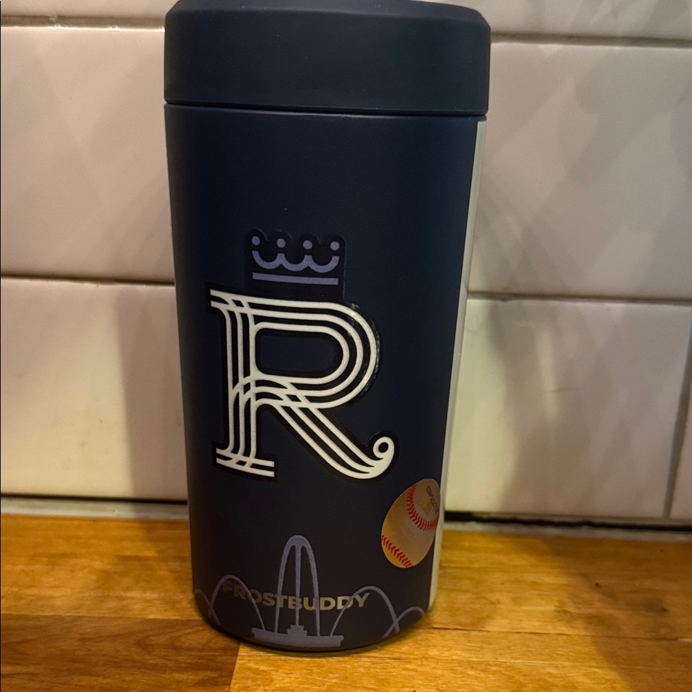 KC Royals FrostBuddy Insulated Food Storage drink Container. Brand new.